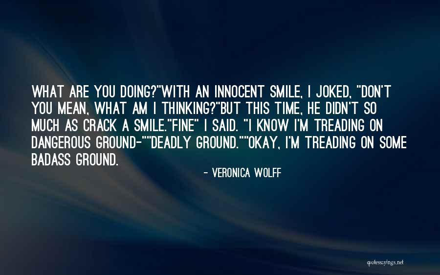 Am Doing Fine Quotes By Veronica Wolff