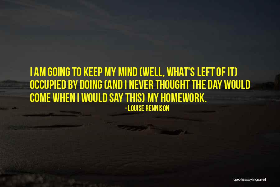 Am Doing Well Quotes By Louise Rennison Am Doing Well Quotes By Louise Rennison