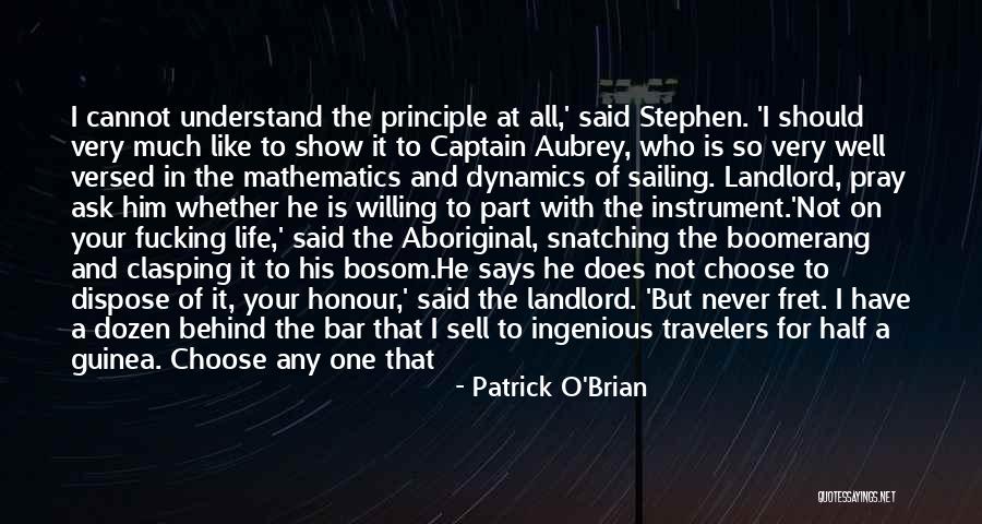 Am Dram Quotes By Patrick O'Brian