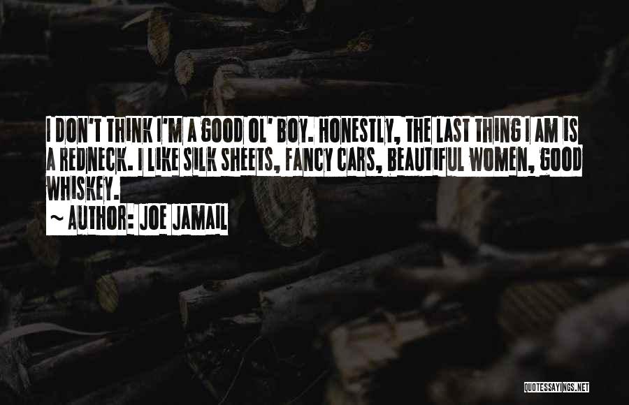 Am Good Boy Quotes By Joe Jamail