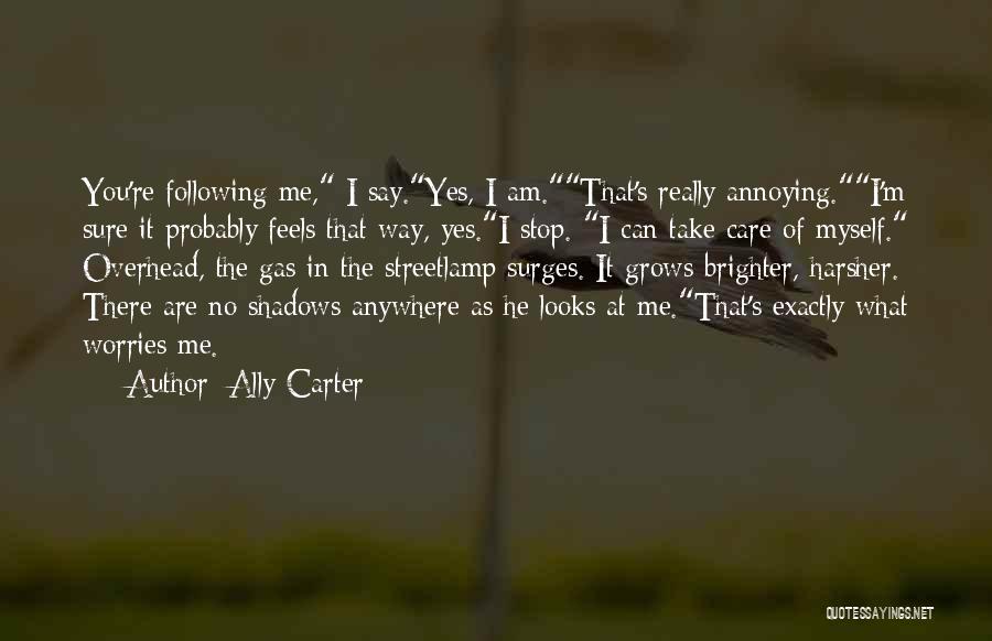 Am I Annoying You Quotes By Ally Carter