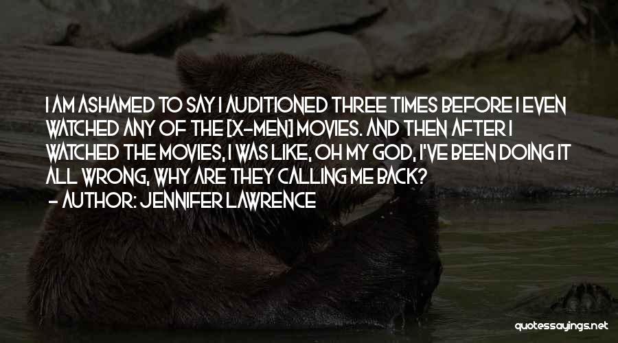 Am I Doing Wrong Quotes By Jennifer Lawrence