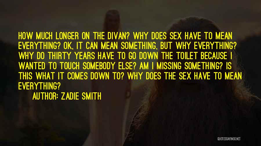 Am I Missing Something Quotes By Zadie Smith