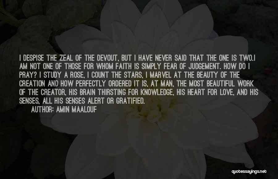 Am I Not Beautiful Quotes By Amin Maalouf