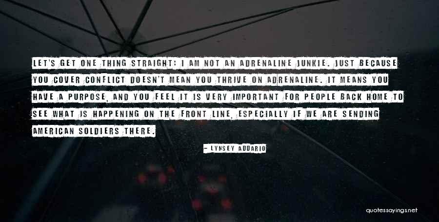 Am I Not Important To You Quotes By Lynsey Addario