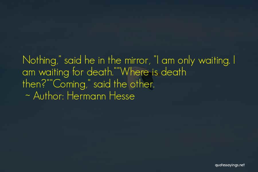 Am I Waiting For Nothing Quotes By Hermann Hesse