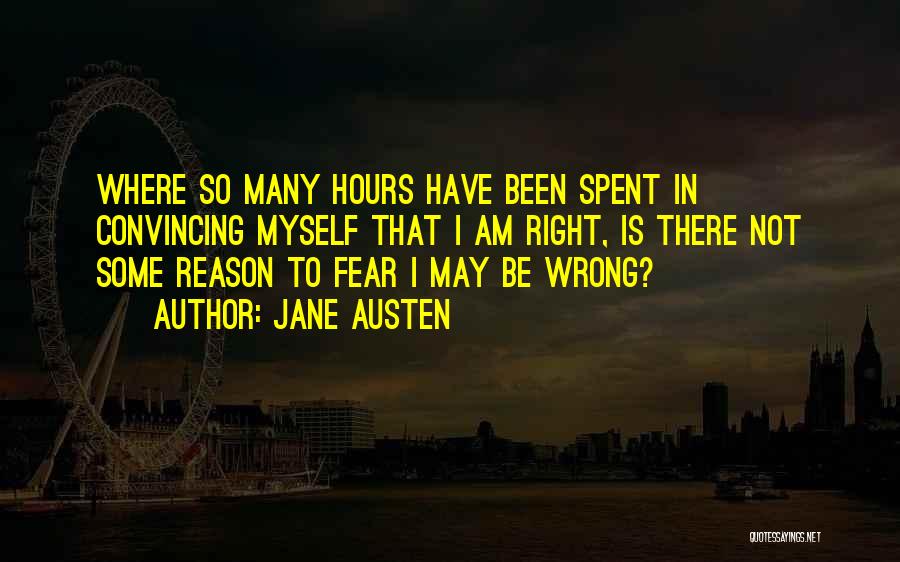 Am I Wrong Quotes By Jane Austen