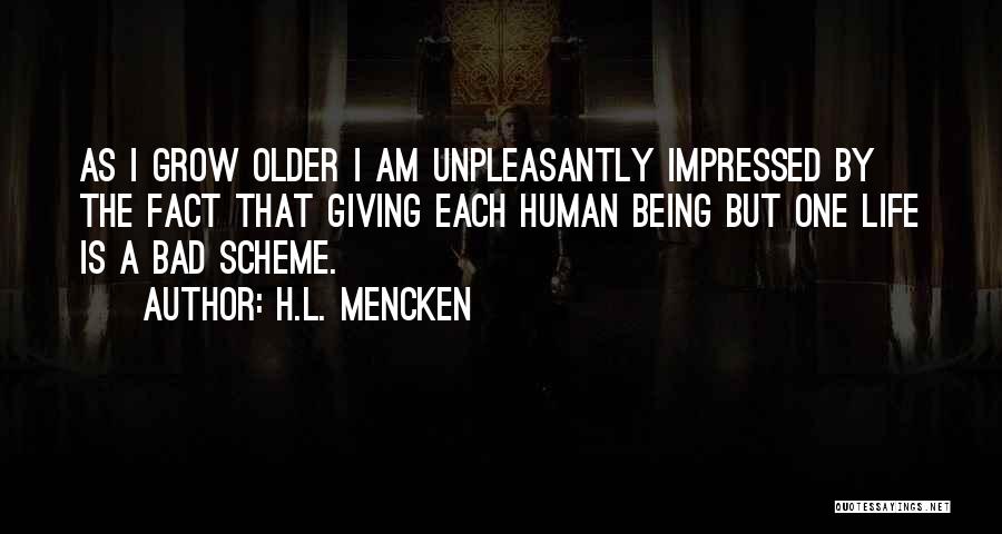 Am Impressed Quotes By H.L. Mencken