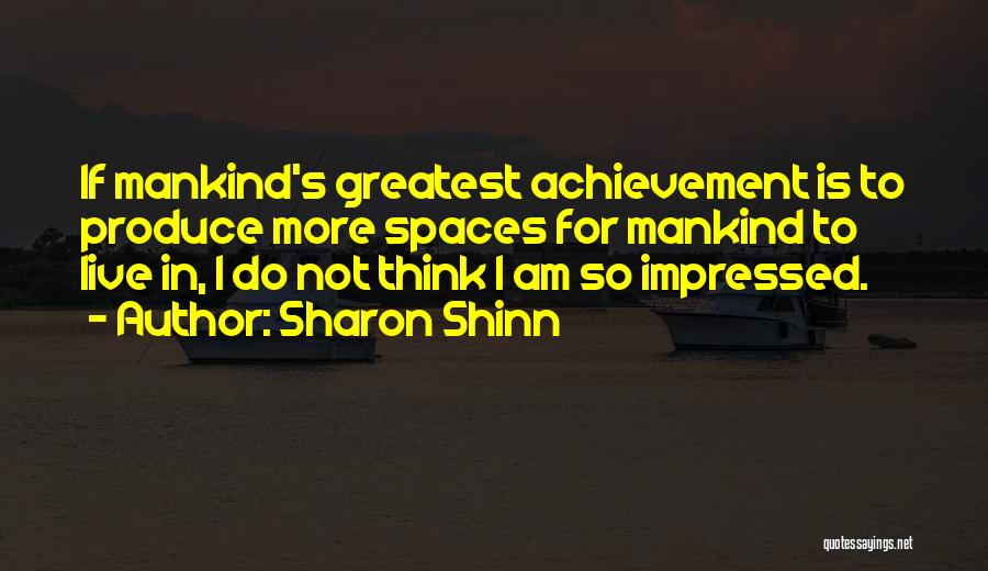 Am Impressed Quotes By Sharon Shinn