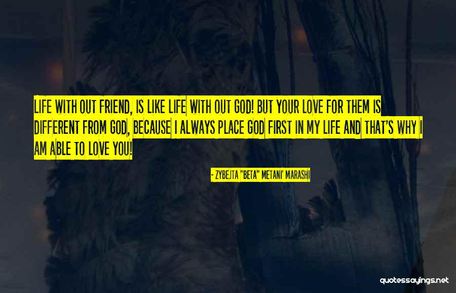 Am In Love With My Friend Quotes By Zybejta 