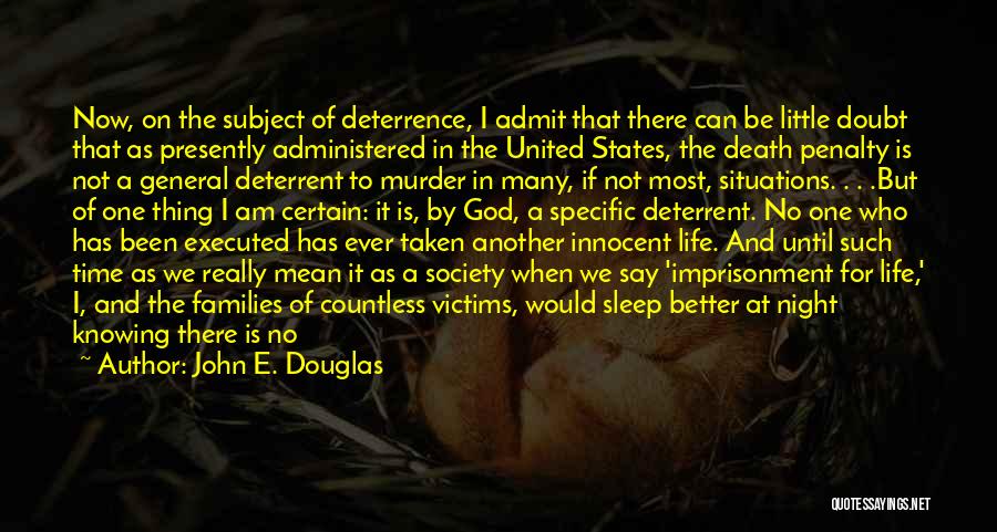 Am Innocent Quotes By John E. Douglas