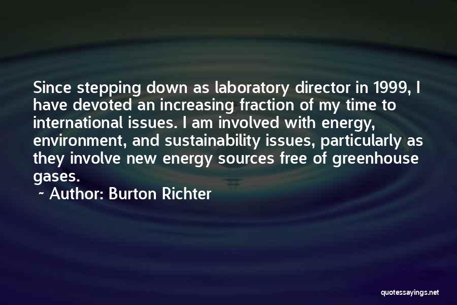 Am International Quotes By Burton Richter