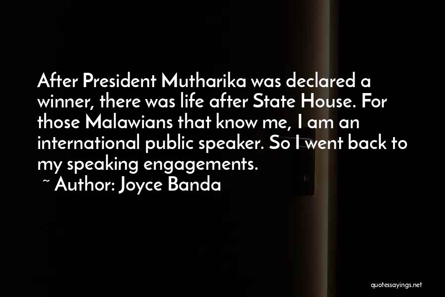 Am International Quotes By Joyce Banda