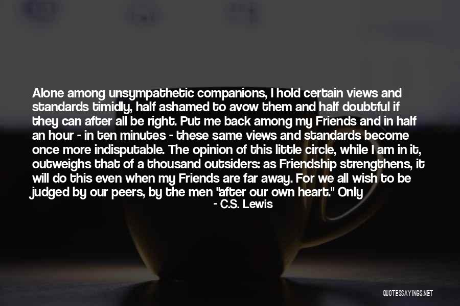 Am Judged Quotes By C.S. Lewis Am Judged Quotes By C.S. Lewis