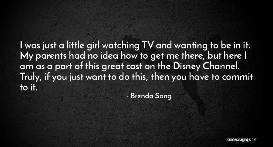 Am Just Me Quotes By Brenda Song