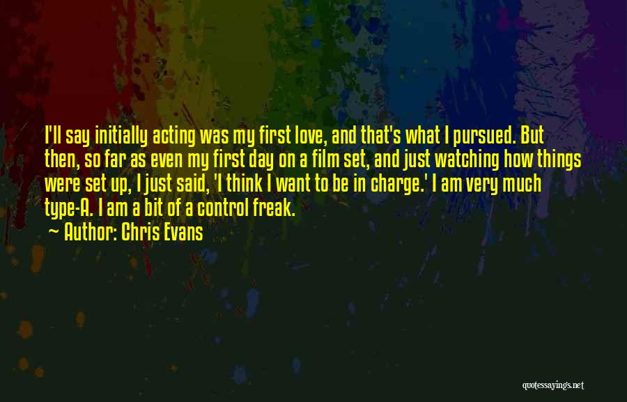 Am Just Watching Quotes By Chris Evans
