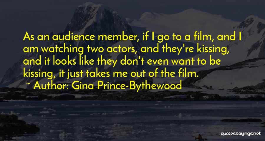 Am Just Watching Quotes By Gina Prince-Bythewood