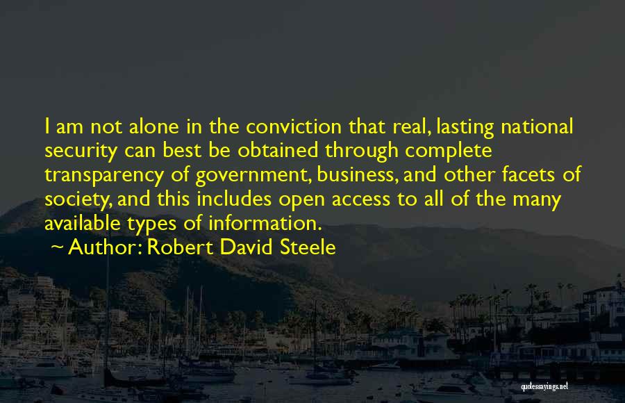 Am Not Available Quotes By Robert David Steele