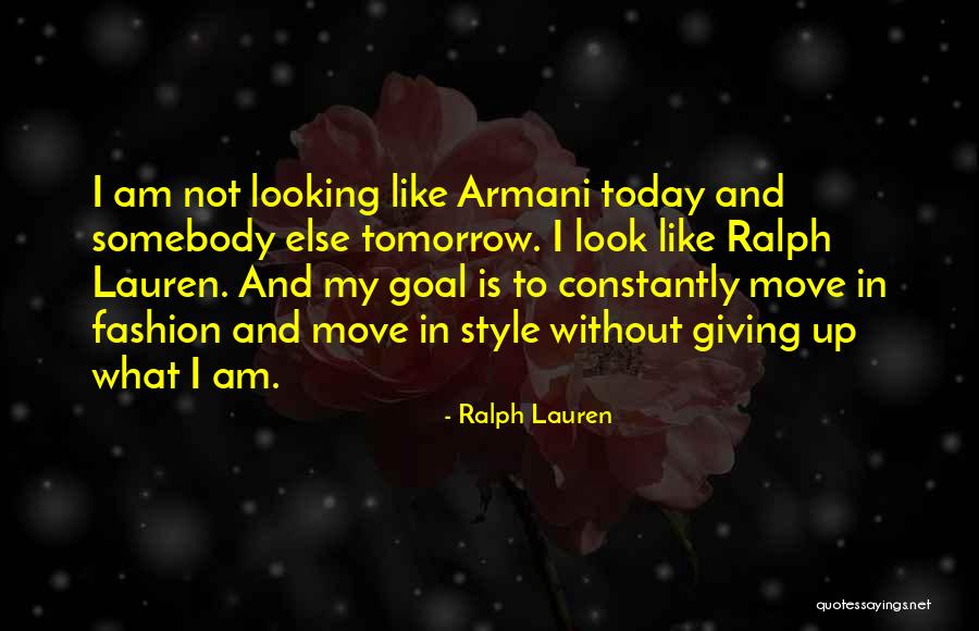 Am Not Giving Up Quotes By Ralph Lauren Am Not Giving Up Quotes By Ralph Lauren