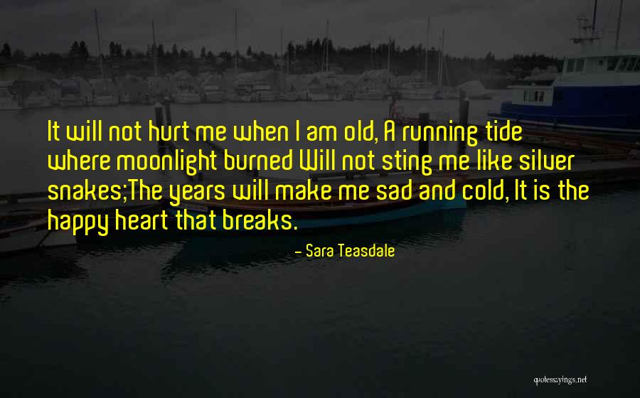 Am Not Hurt Quotes By Sara Teasdale