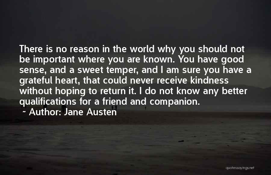 Am Not Important To You Quotes By Jane Austen