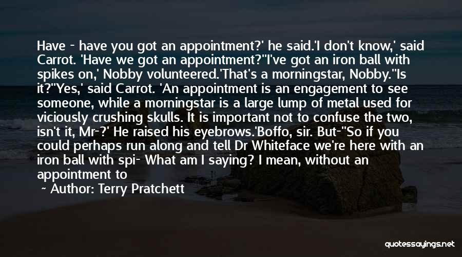 Am Not Important To You Quotes By Terry Pratchett