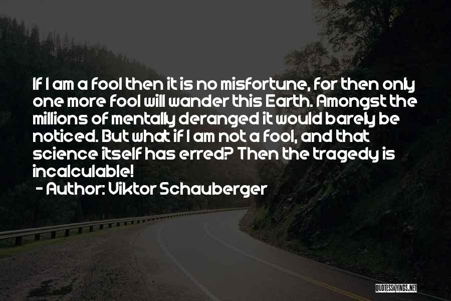 Am Not The Only One Quotes By Viktor Schauberger