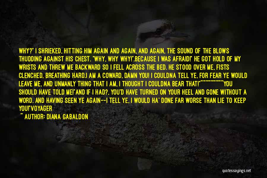 Am Over Him Quotes By Diana Gabaldon