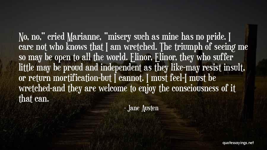 Am Proud Of Me Quotes By Jane Austen