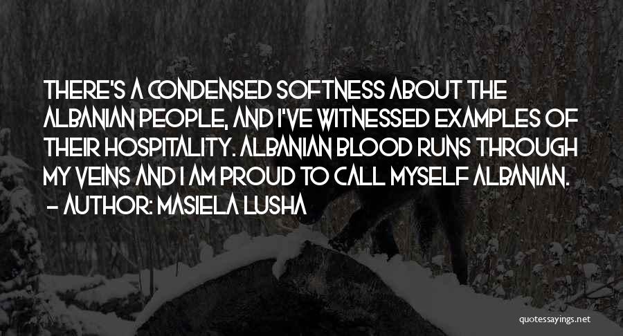Am Proud Of Myself Quotes By Masiela Lusha