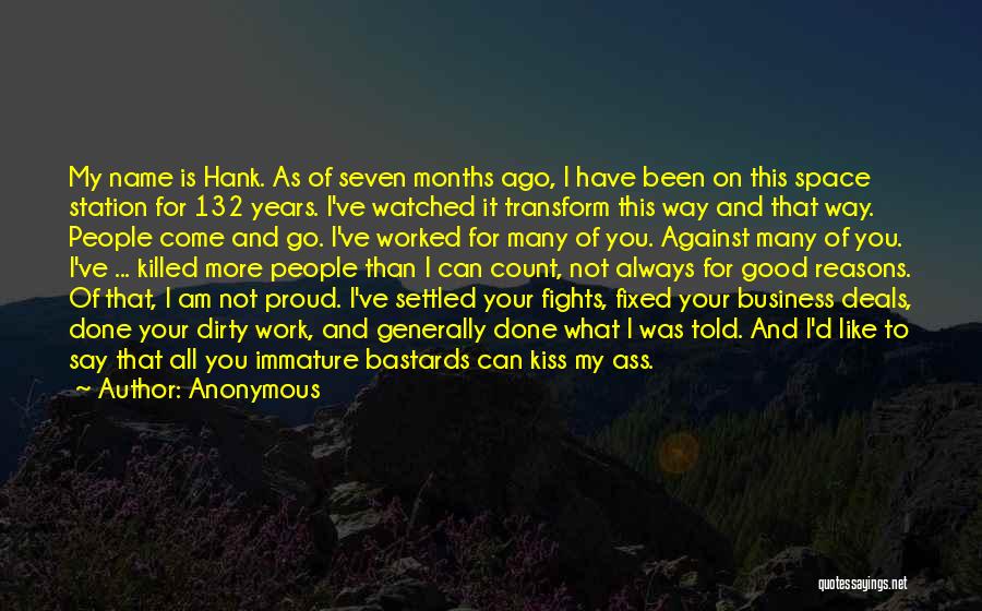 Am Proud To Have You Quotes By Anonymous