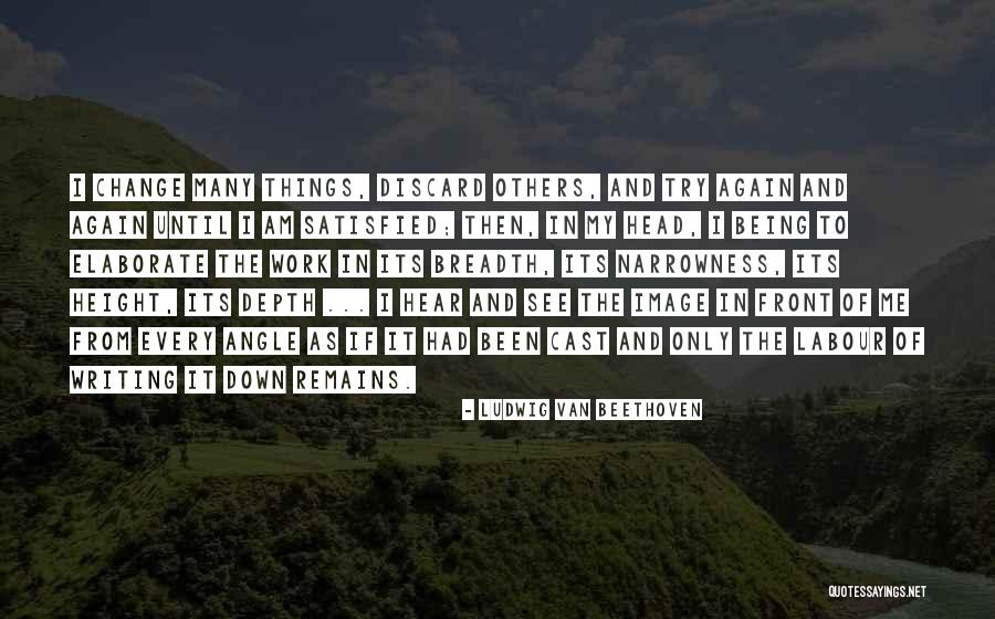 Am Satisfied Quotes By Ludwig Van Beethoven Am Satisfied Quotes By Ludwig Van Beethoven