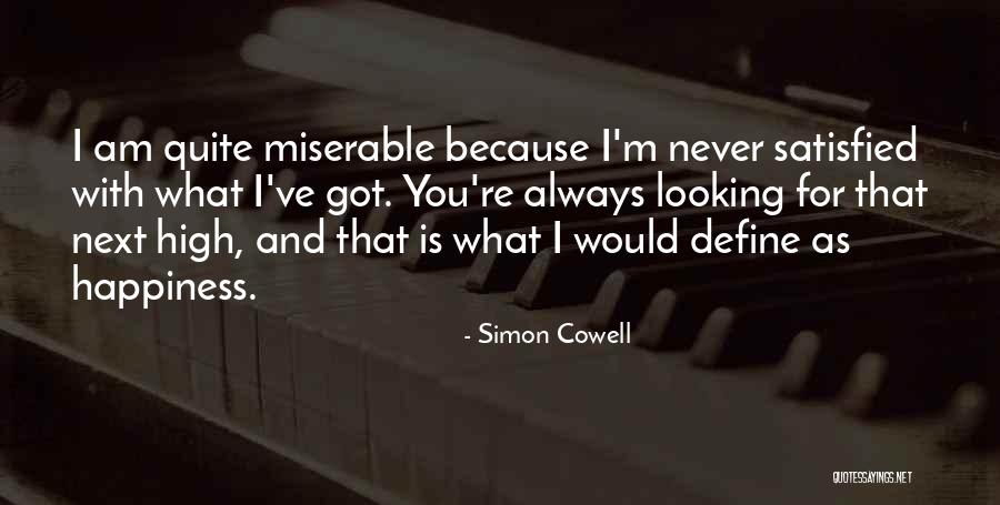 Am Satisfied Quotes By Simon Cowell Am Satisfied Quotes By Simon Cowell
