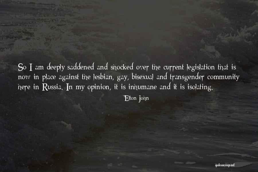 Am Shocked Quotes By Elton John Am Shocked Quotes By Elton John