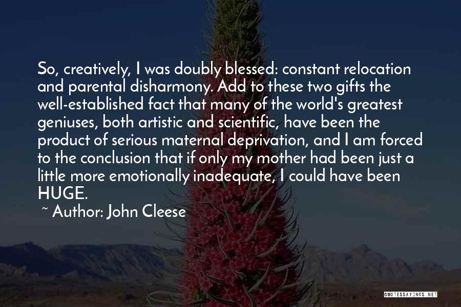 Am So Blessed Quotes By John Cleese