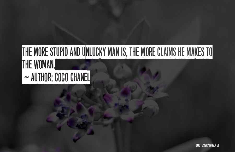 Am So Unlucky Quotes By Coco Chanel