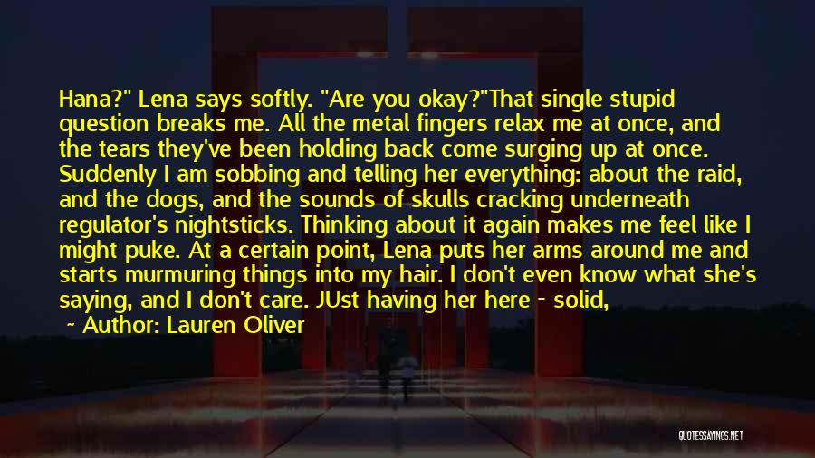 Am Still Here Quotes By Lauren Oliver