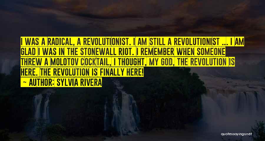 Am Still Here Quotes By Sylvia Rivera