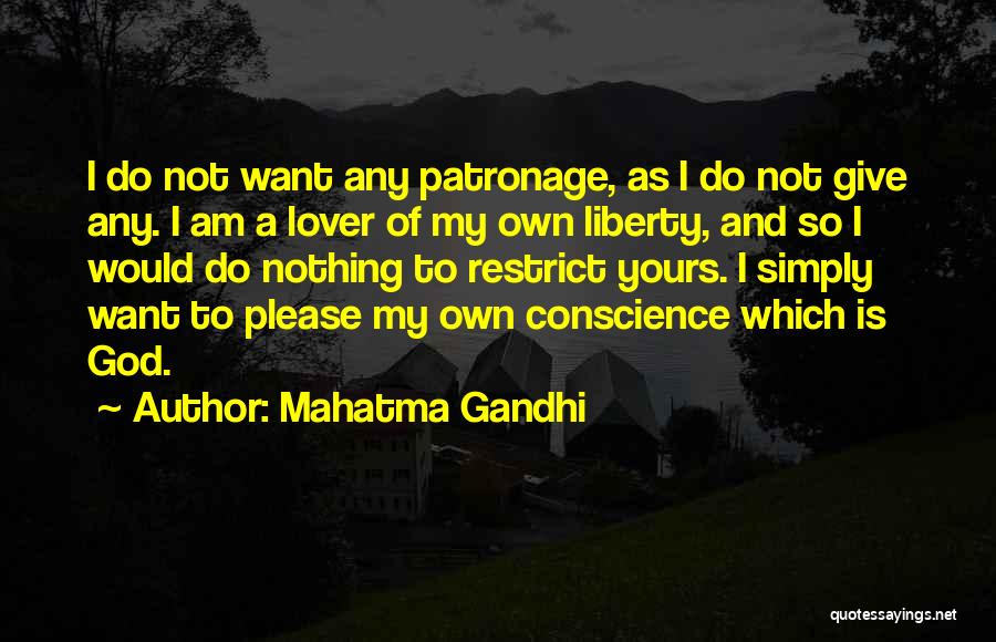 Am Yours Quotes By Mahatma Gandhi