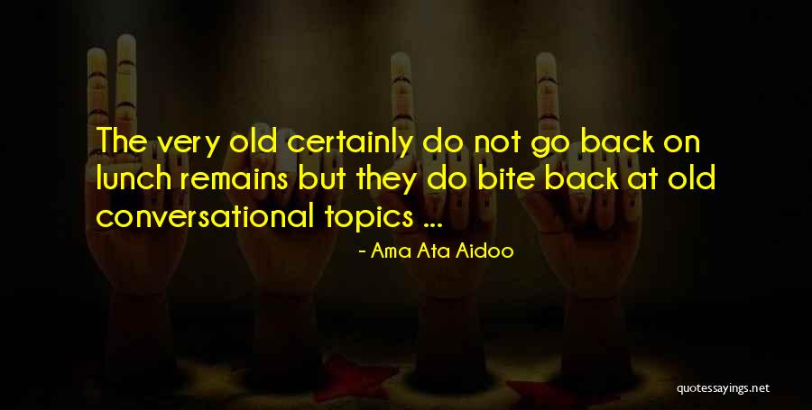 Ama Ata Aidoo Quotes 1471246