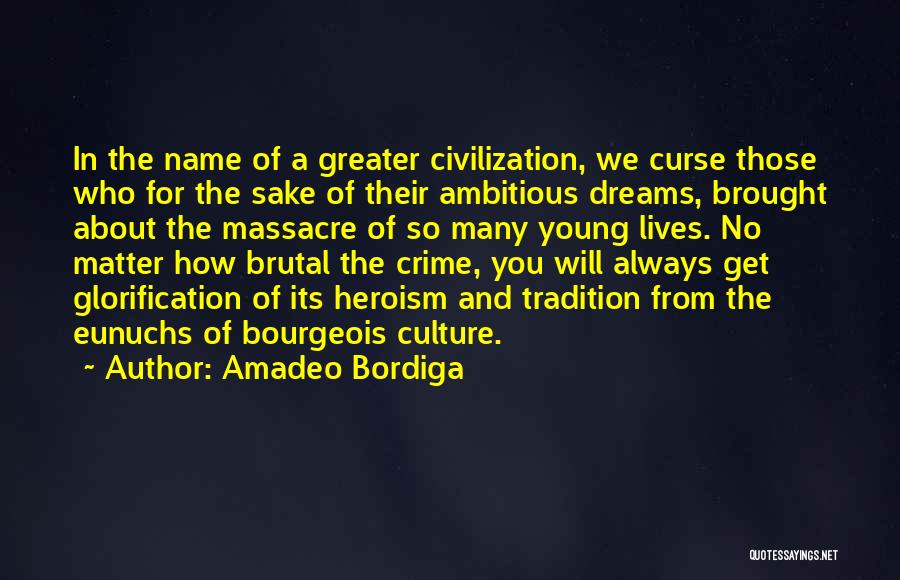 Amadeo Bordiga Quotes 1427325