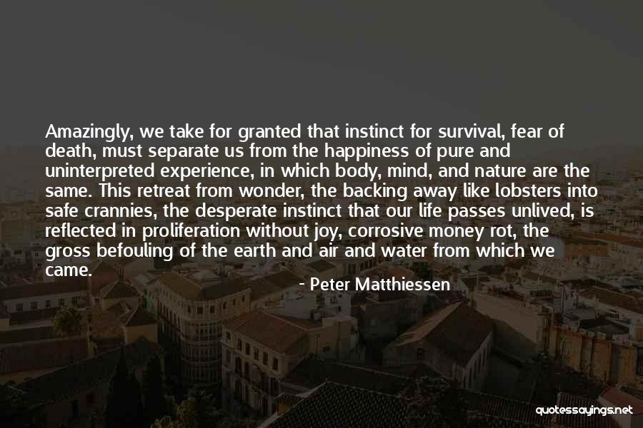 Amaechi Muonagor Quotes By Peter Matthiessen Amaechi Muonagor Quotes By Peter Matthiessen