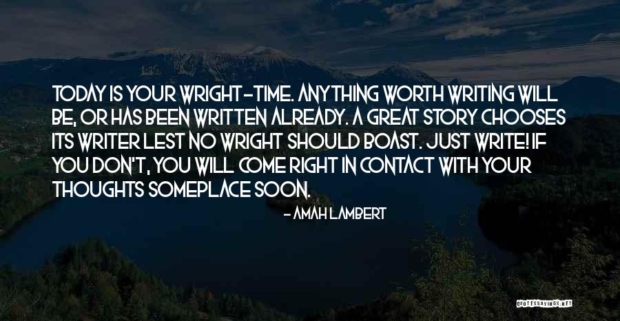 Amah Lambert Quotes 1264751