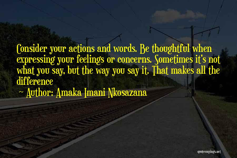 Amaka Imani Nkosazana Quotes 1899125
