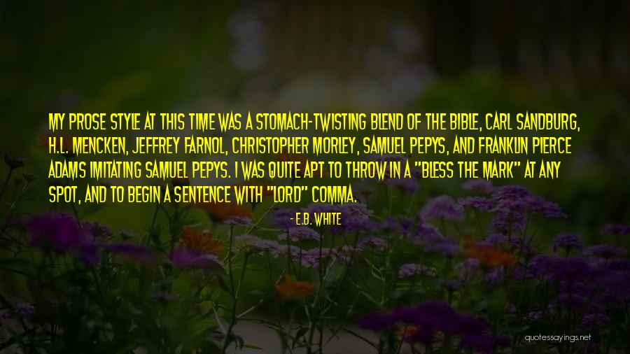 Amalinda Nursery Quotes By E.B. White Amalinda Nursery Quotes By E.B. White