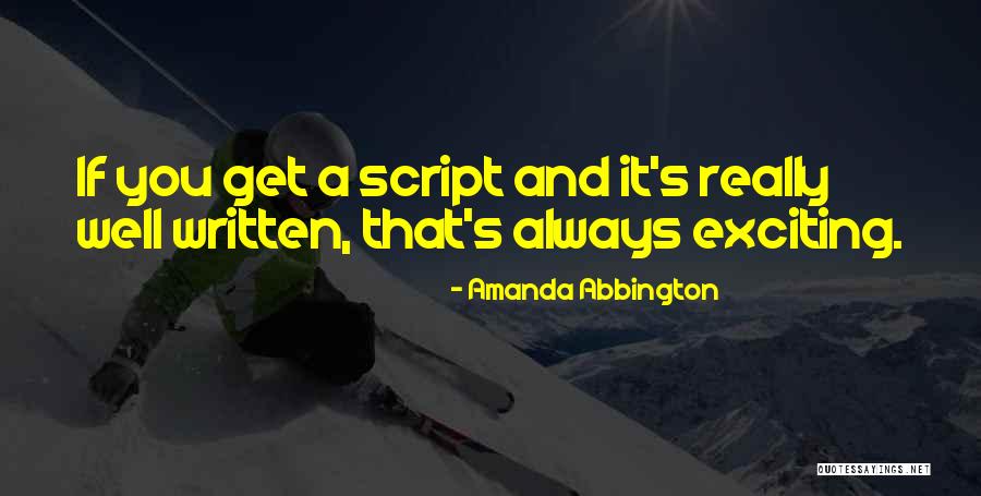 Amanda Abbington Quotes 1589037 Amanda Abbington Quotes 1589037