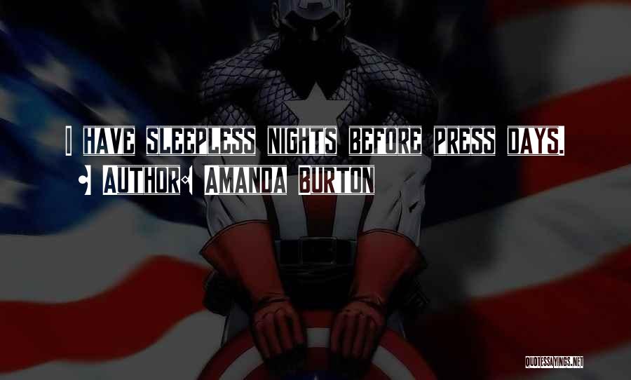 Amanda Burton Quotes 1303050