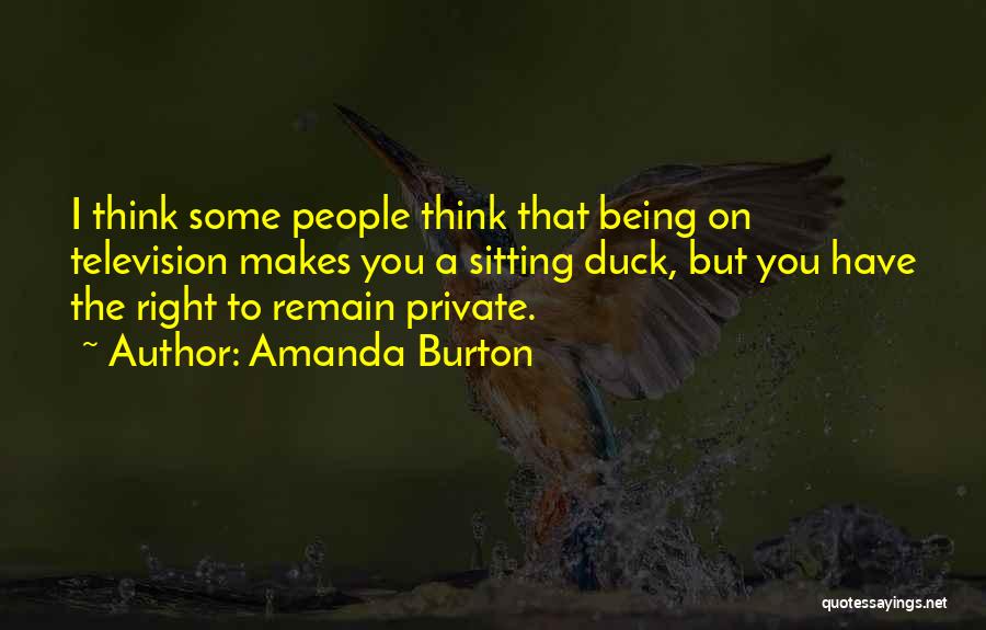 Amanda Burton Quotes 1467147