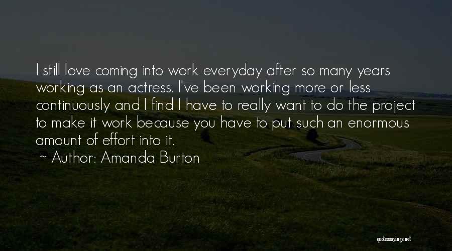 Amanda Burton Quotes 1603256