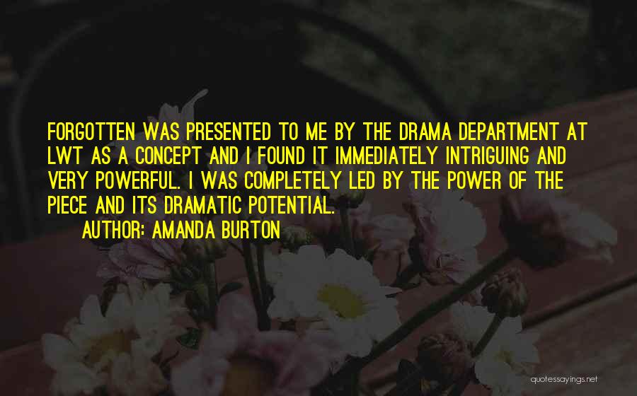 Amanda Burton Quotes 504153